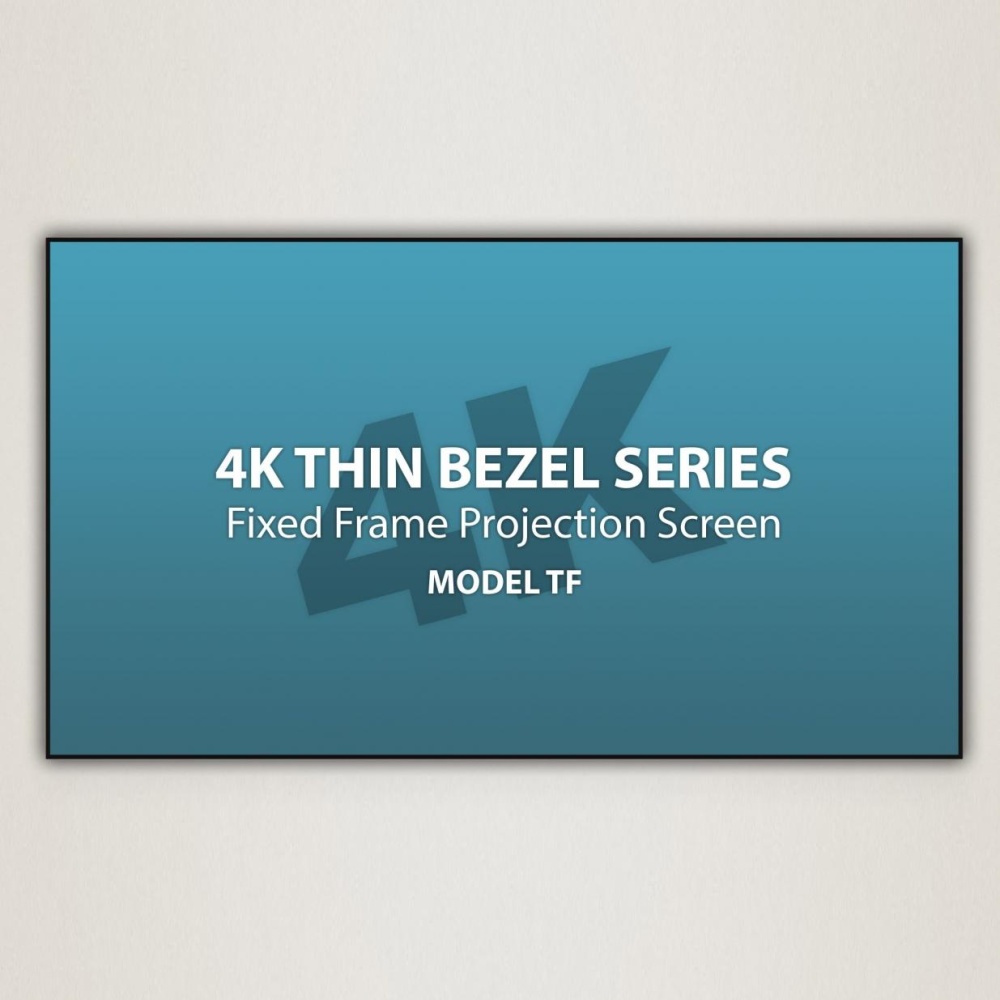 Severtson Screens 4K Thin-Bezel Series 16:9 200" Cinema Grey