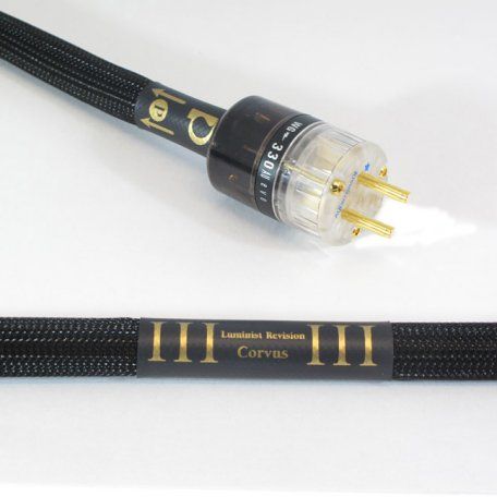 Purist Audio Design Corvus AC Power Cord 1.5m to 20A Luminist Revision