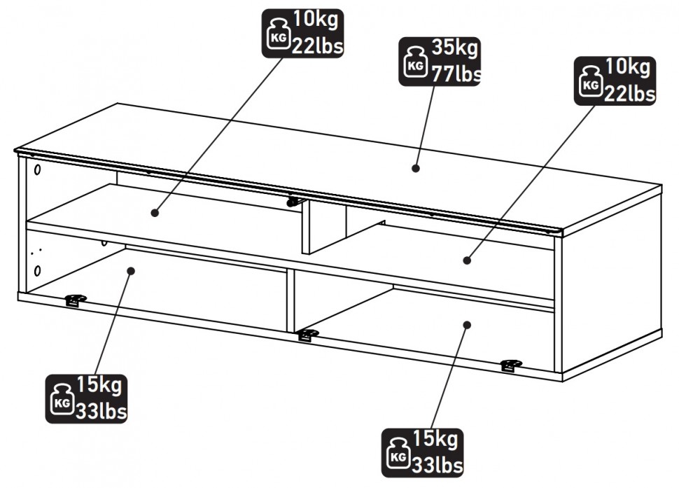 Meliconi 12050F GLASS BLACK Meliconi 12050F GLASS BLACK