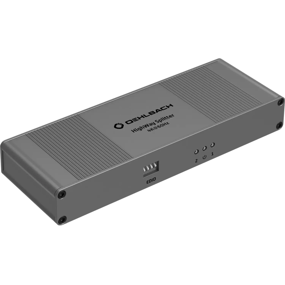 Oehlbach PERFORMANCE HDMI Splitter 1:2 HDMI, D1C6048