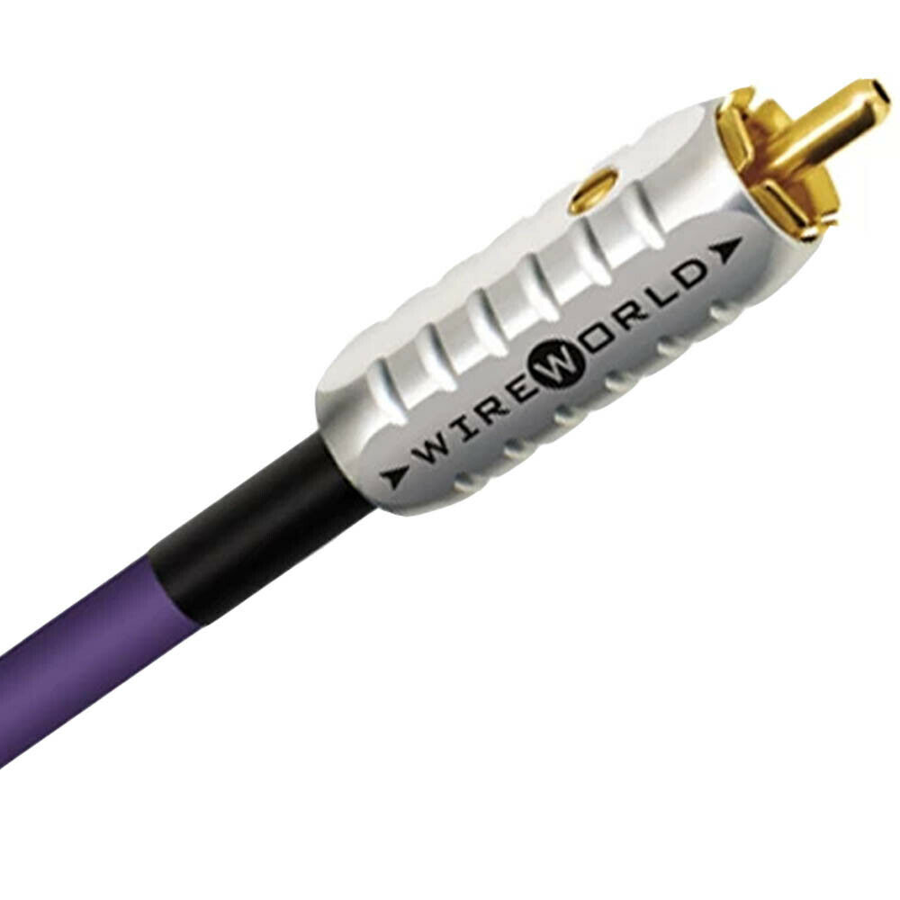 Wireworld Ultraviolet 8 75-ohm Digital Audio Cable 1.0m (UVV1.0M-8)