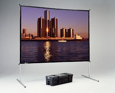 Da-lite FAST-FOLD® DELUXE 115" 4:3 VIDEO FORMAT, Da-Mat