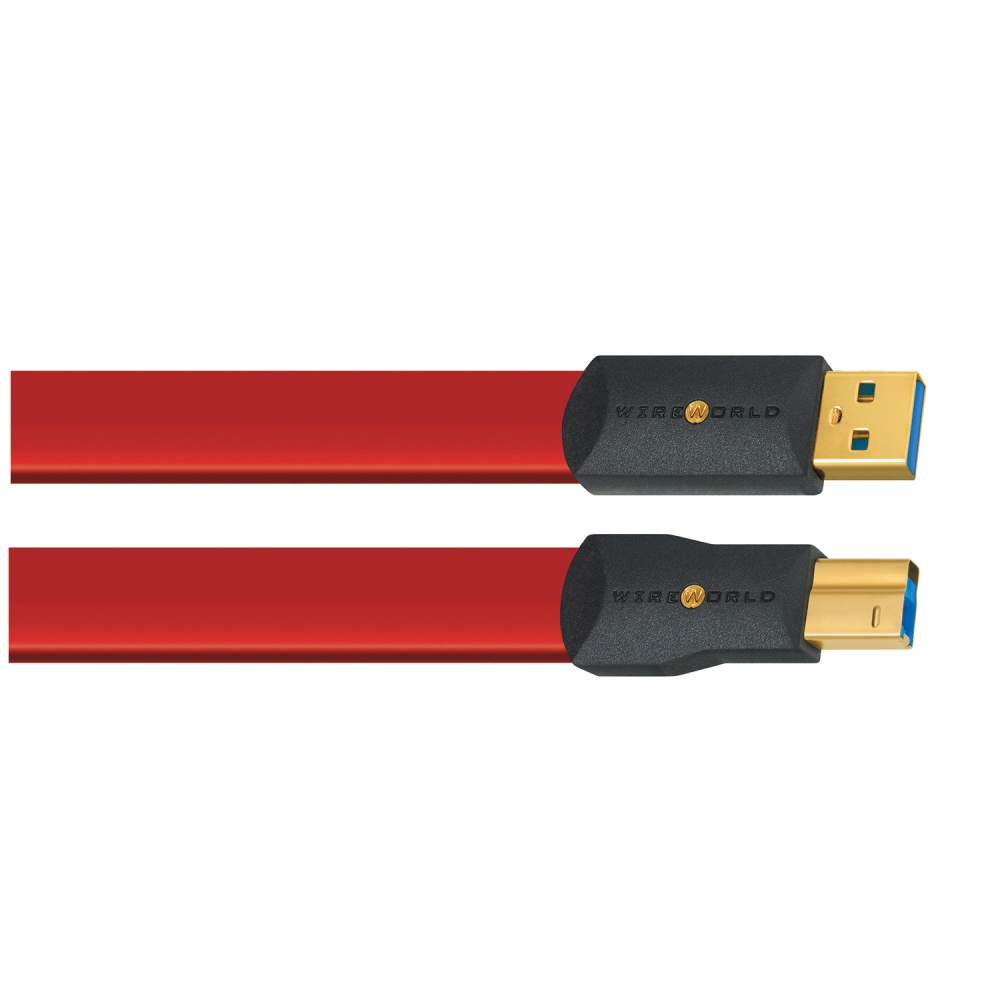 Wireworld Starlight 8 USB 3.0 A-Micro B Flat Cable 0.6m