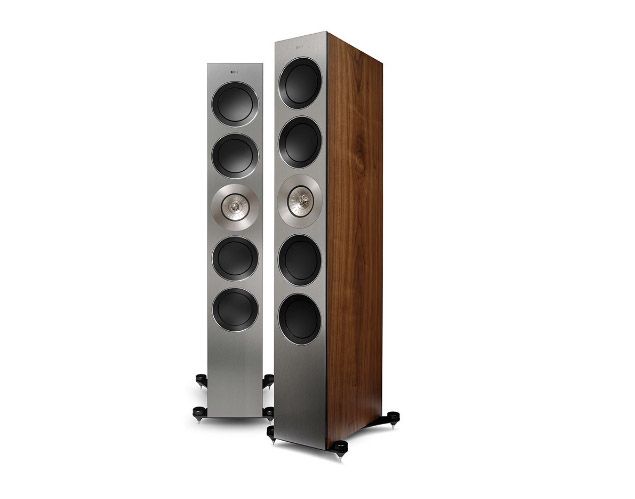 KEF Reference 5 Satin American Walnut