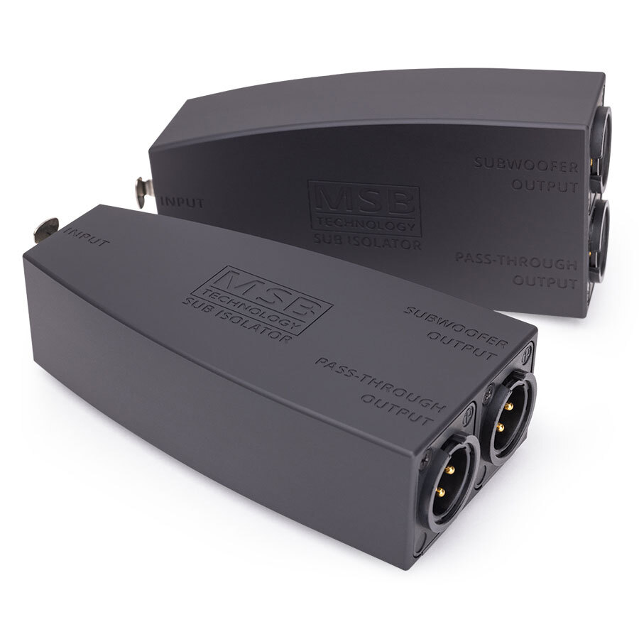 MSB Technology Sub Isolator RCA or XLR