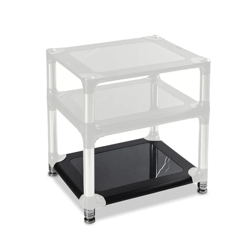 Bassocontinuo Aeroline F2 Black Marquinia – bottom shelf