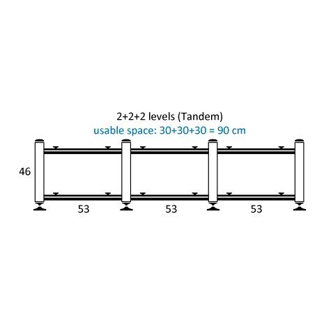 Artesania Audio Prestige 2+2+2 Tiers