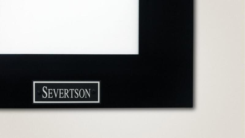 Severtson Screens Deluxe Series 16:9 92" Grey Vision MicroPerf Severtson Screens Deluxe Series 16:9 92" Grey Vision MicroPerf