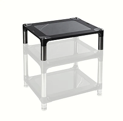 Bassocontinuo Aeroline F2 Black Marquinia – top shelf h 200 mm Bassocontinuo Aeroline F2 Black Marquinia – top shelf h 200 mm