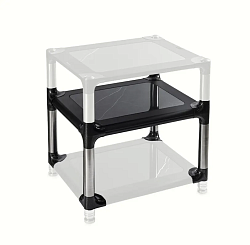 Bassocontinuo Aeroline F2 Black Marquinia – mid shelf h 200 mm Bassocontinuo Aeroline F2 Black Marquinia – mid shelf h 200 mm