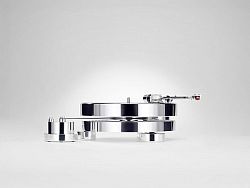 Стол винилового проигрывателя Transrotor MAX с подготовкой под тонарм 12 дюймов, с прижимным диском и стандартным блоком питания Стол винилового проигрывателя Transrotor MAX с подготовкой под тонарм 12 дюймов, с прижимным диском и стандартным блоком питания