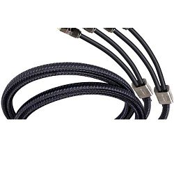 Clarus Aqua CASP-B-060D 6 ft. 1.8m (2x2 Banana) Clarus Aqua CASP-B-060D 6 ft. 1.8m (2x2 Banana)