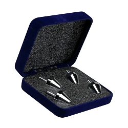 Moon by Simaudio FLAT-BOTTOM EVOLUTION CONES SET OF 4 Moon by Simaudio FLAT-BOTTOM EVOLUTION CONES SET OF 4